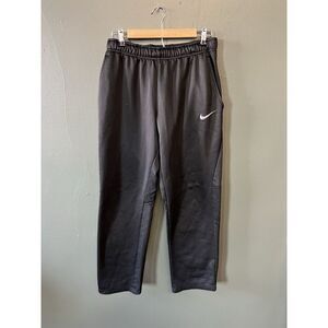 Nike Sportswear Mens Black Athletic Sweatpants Therma Fit Size Medium Dri-Fit